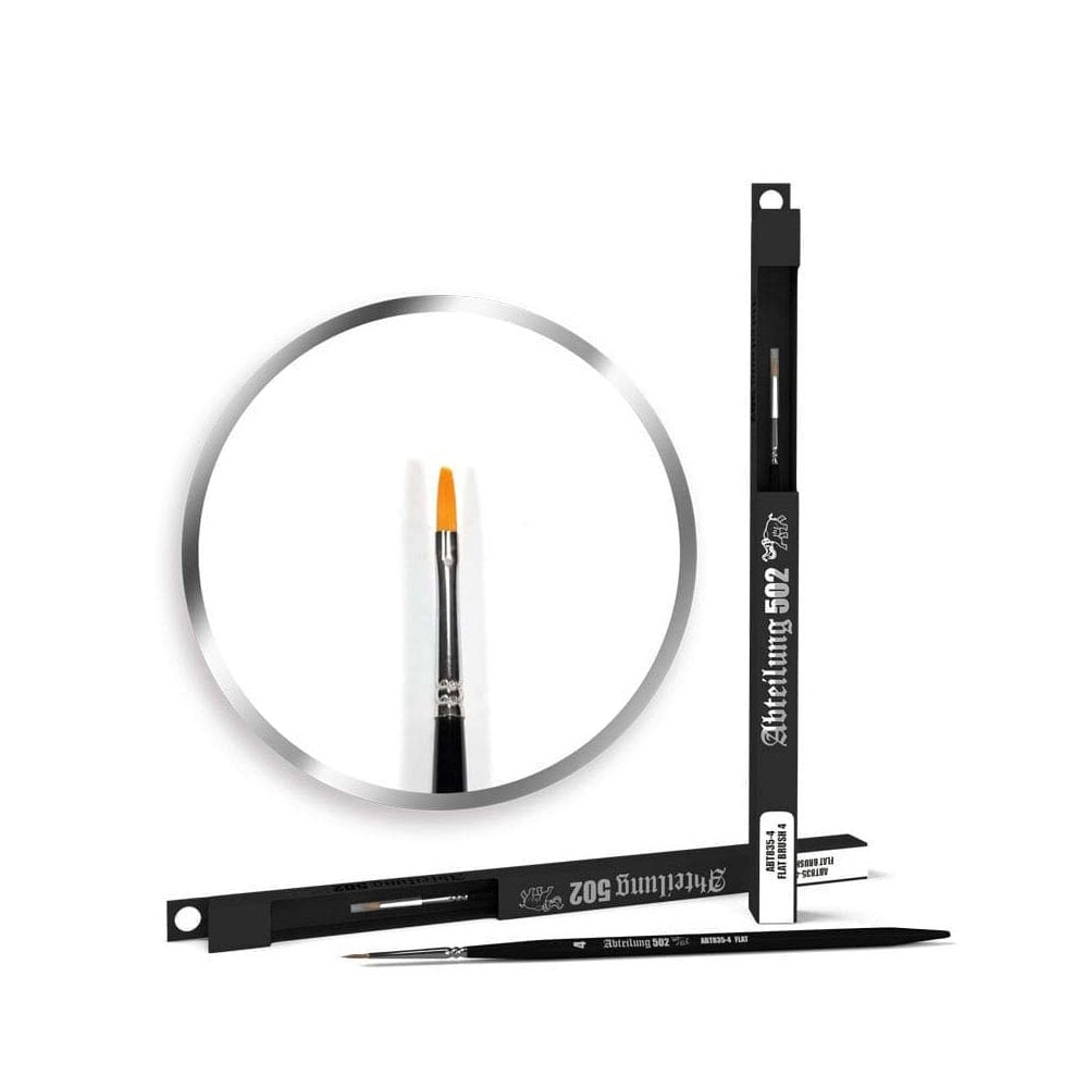 Flat Brush 4 Abteilung 502 ABT-835-4 Flat Brush 4 Abteilung 502 ABT-835-4