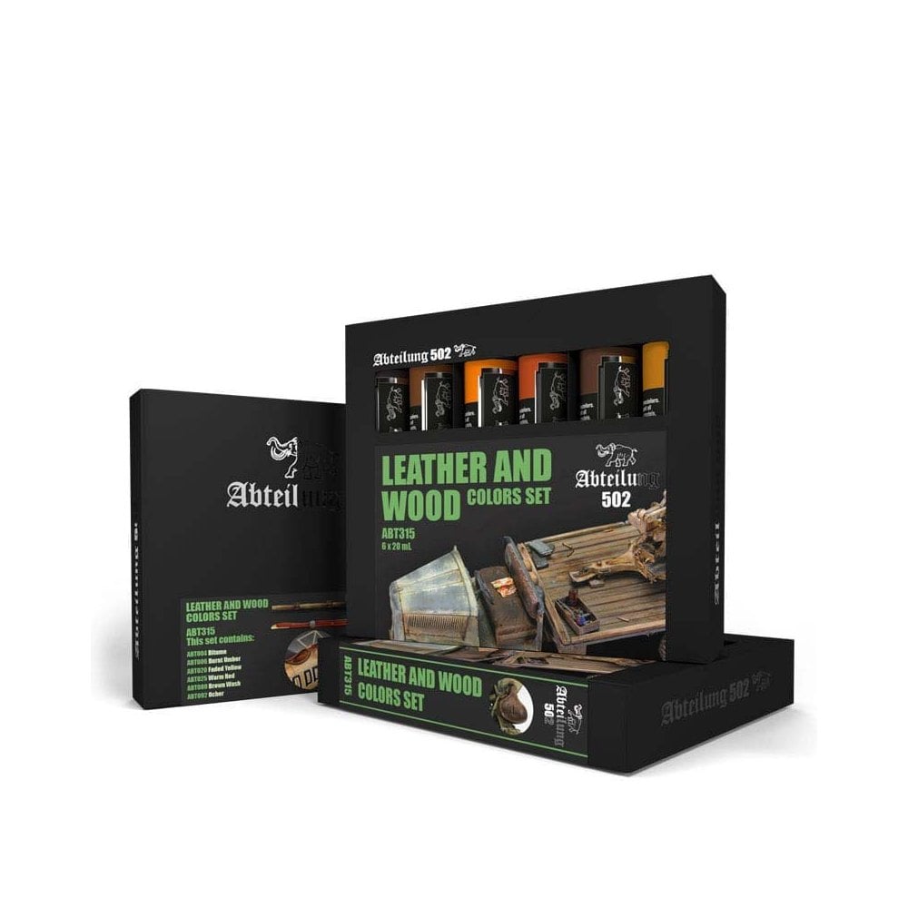 Leather And Wood Oil Set Abteilung 502 ABT-315 Leather And Wood Oil Set Abteilung 502 ABT-315