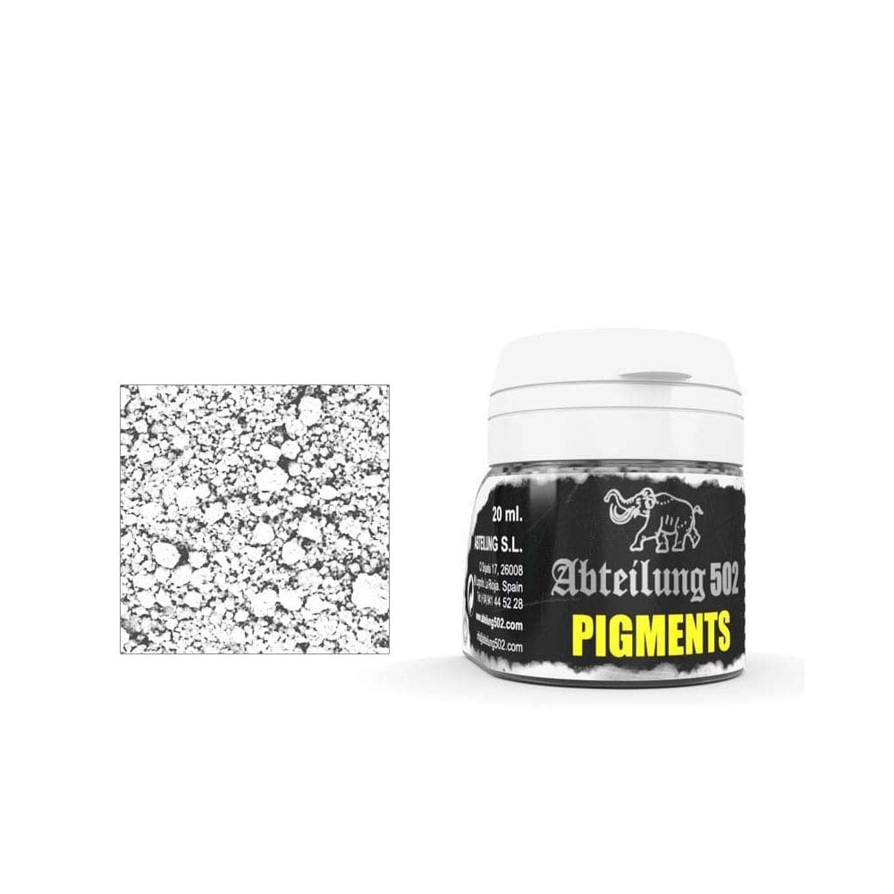 20ml Ashes White Pigment Abteilung 502 TP-022 20ml Ashes White Pigment Abteilung 502 TP-022