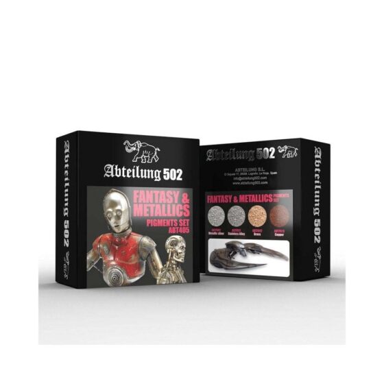 Fantasy & Metallics Pigment Set Abteilung 502 ABT-405 Fantasy & Metallics Pigment Set Abteilung 502 ABT-405