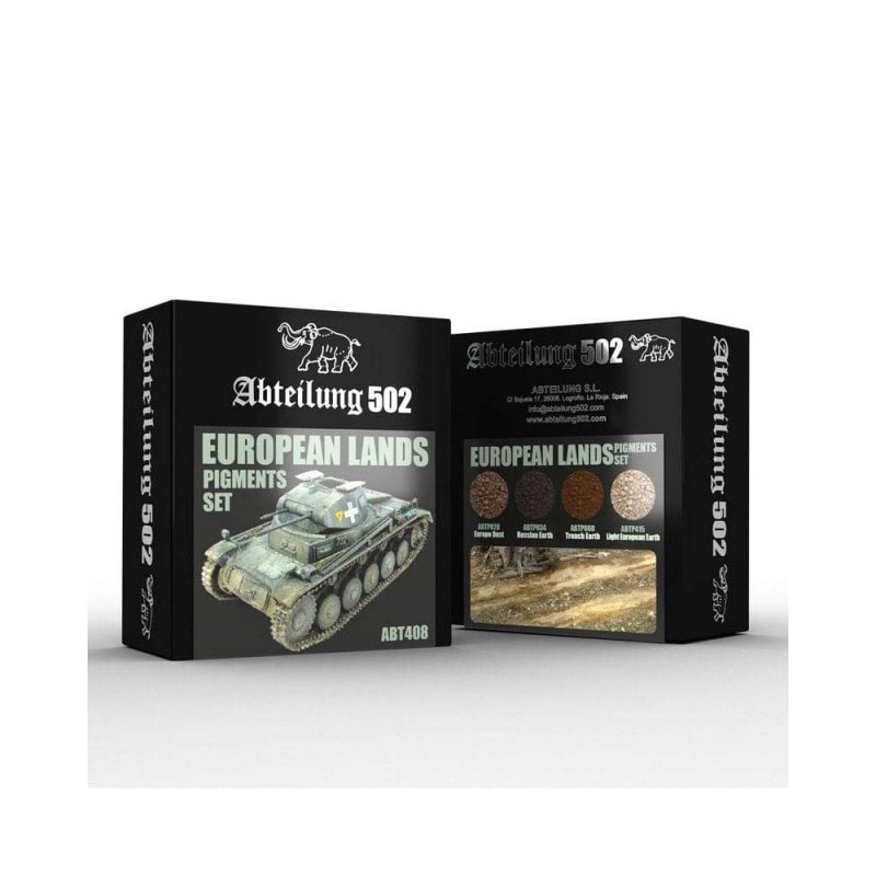 European Lands Pigment Set Abteilung 502 ABT-408
