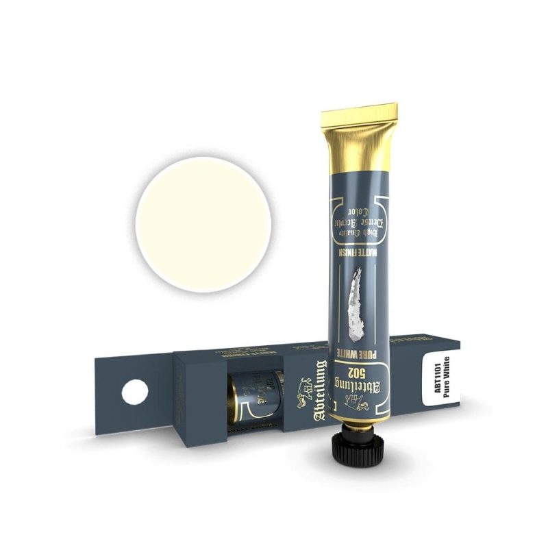 20ml Pure White Acrylic Tube Abteilung 502 ABT1101 20ml Pure White Acrylic Tube Abteilung 502 ABT1101