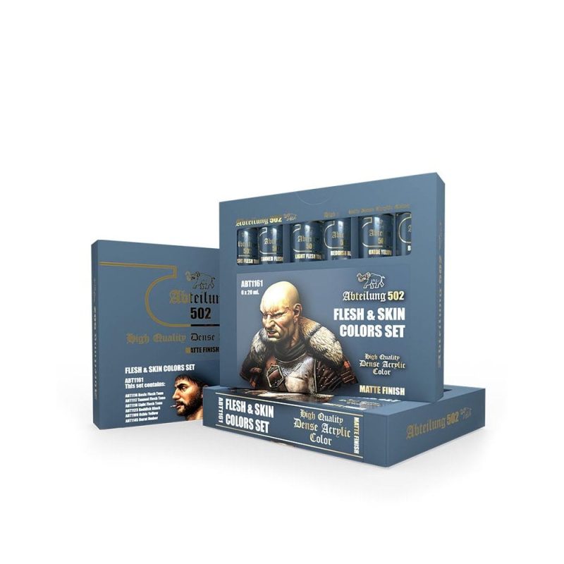 Flesh And Skin Acrylic Colors Set Abteilung 502 ABT1161