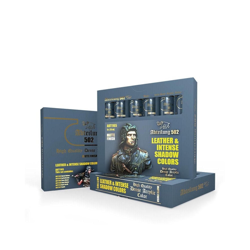 Intense Leather And Shadows Acrylic Colors Set Abteilung 502 ABT-1165 Intense Leather And Shadows Acrylic Colors Set Abteilung 502 ABT-1165