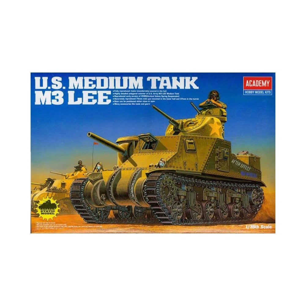 Academy U.S. Medium Tank (1/35) 13206 Academy U.S. Medium Tank (1/35) 13206