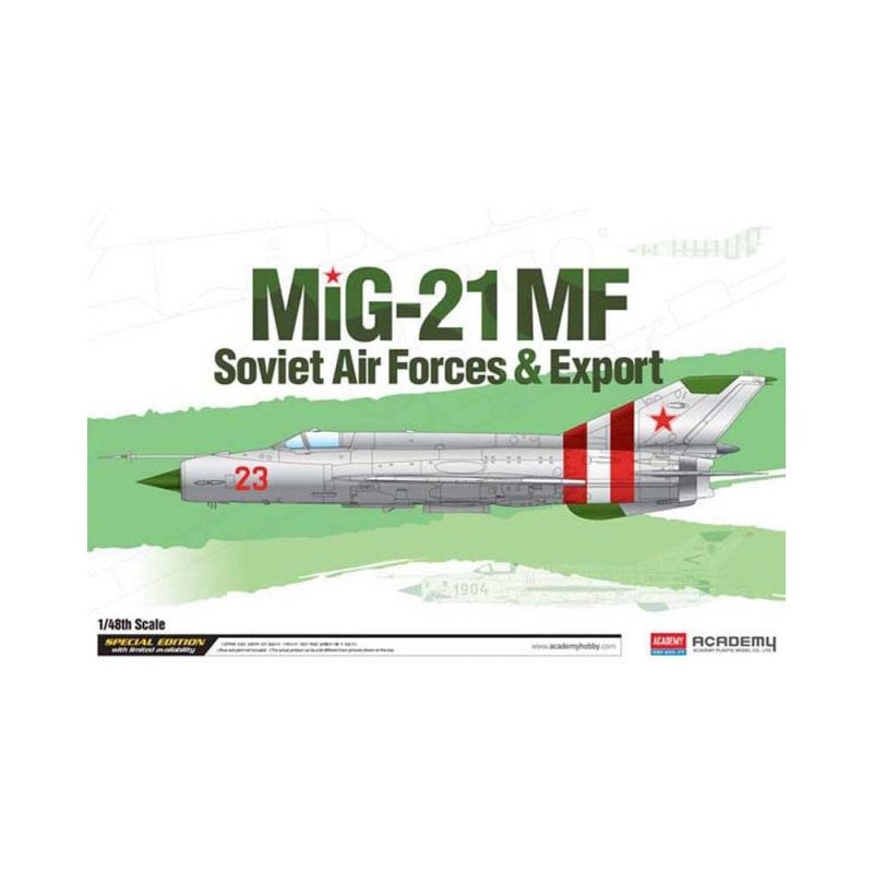 Academy MiG-21 MF Soviet Air Forces & Export (1/48) 12311