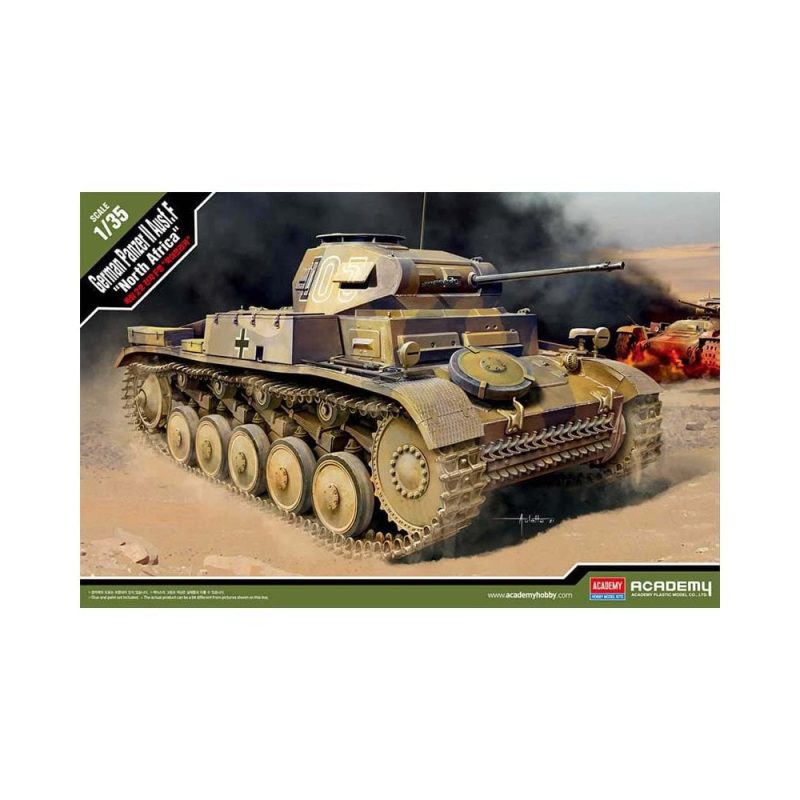 Academy German Panzer II Ausf F "North Africa" (1/35) 13535