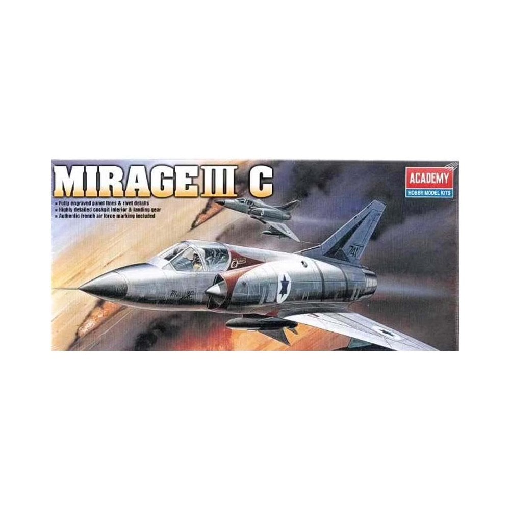 Academy Mirage IIIC (1/48) 12247 Academy Mirage IIIC (1/48) 12247