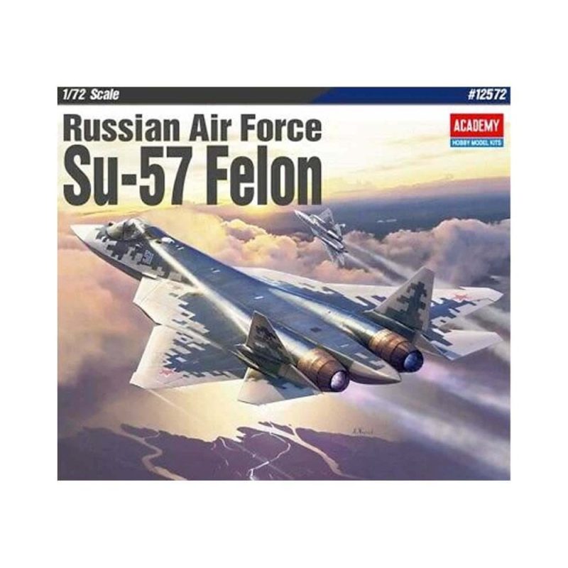 Academy Russian Air Force Su-57 Felon (1/72) 12572 Academy Russian Air Force Su-57 Felon (1/72) 12572
