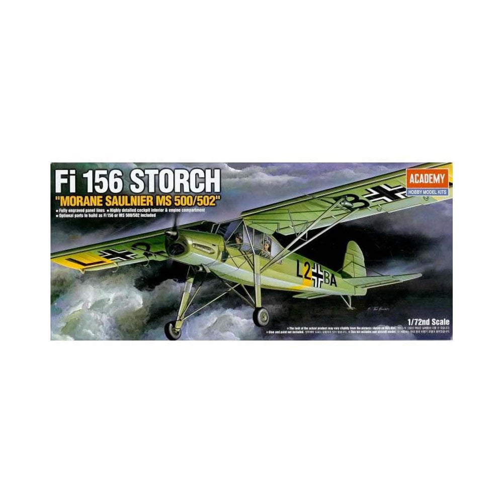 1/72 Fi-156 STORCH #12459 Academy Model Kit 