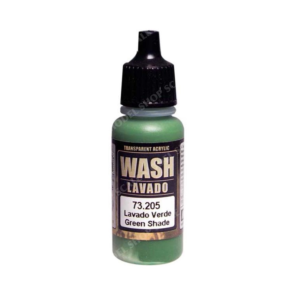 Vallejo Wash Green Shade (17ml) 73.205 Vallejo Wash Green Shade (17ml) 73.205