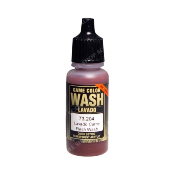 Vallejo Wash Fleshtone Shade (17ml) 73.204 Vallejo Wash Fleshtone Shade (17ml) 73.204