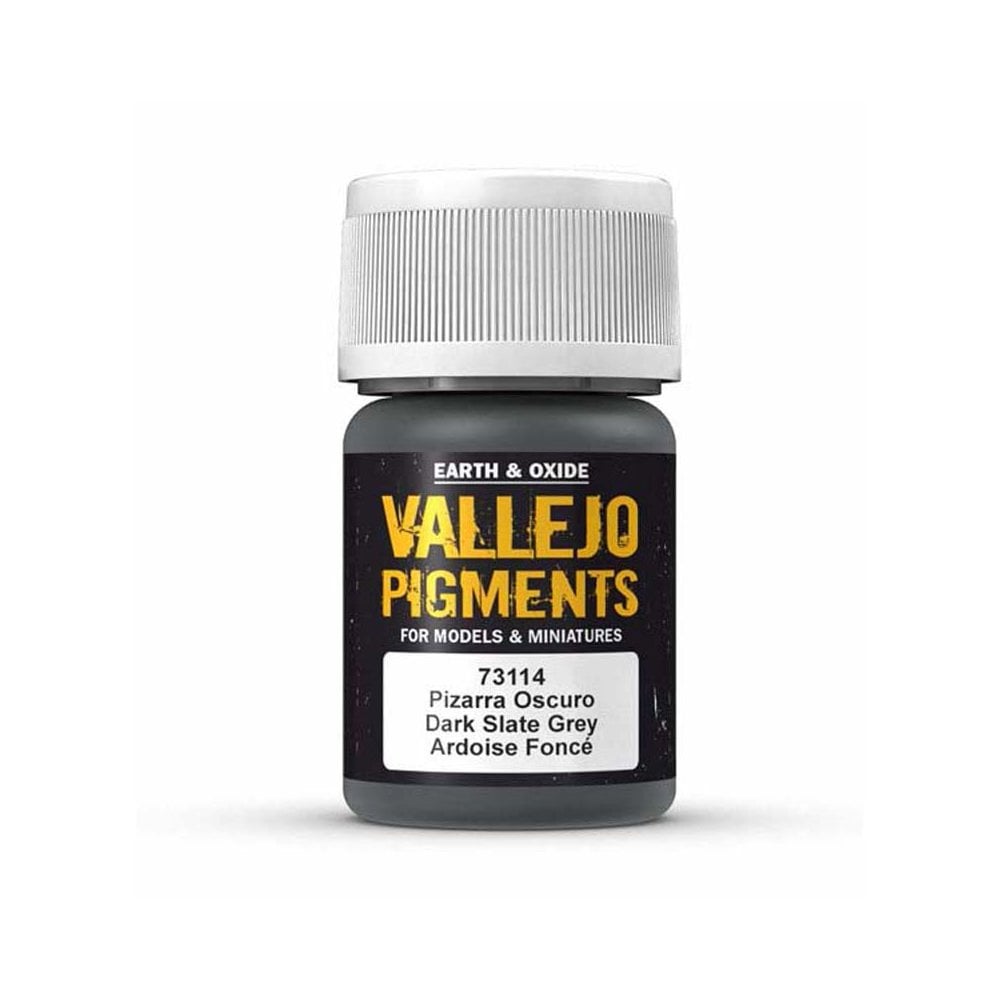 Vallejo Pigment Dark Slate Grey (35ml) 73.114 Vallejo Pigment Dark Slate Grey (35ml) 73.114