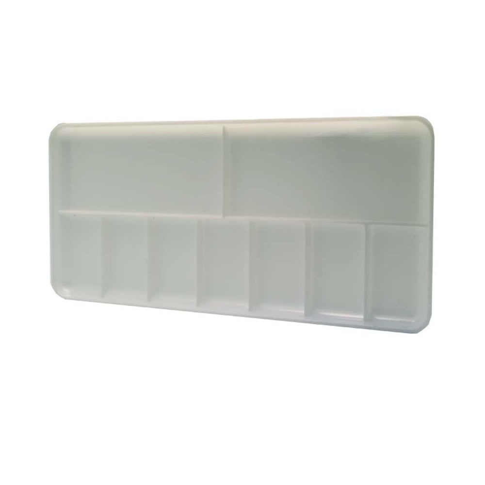 Vallejo Rectangular Palette for Mixing Colours 18 x 8.5cm 