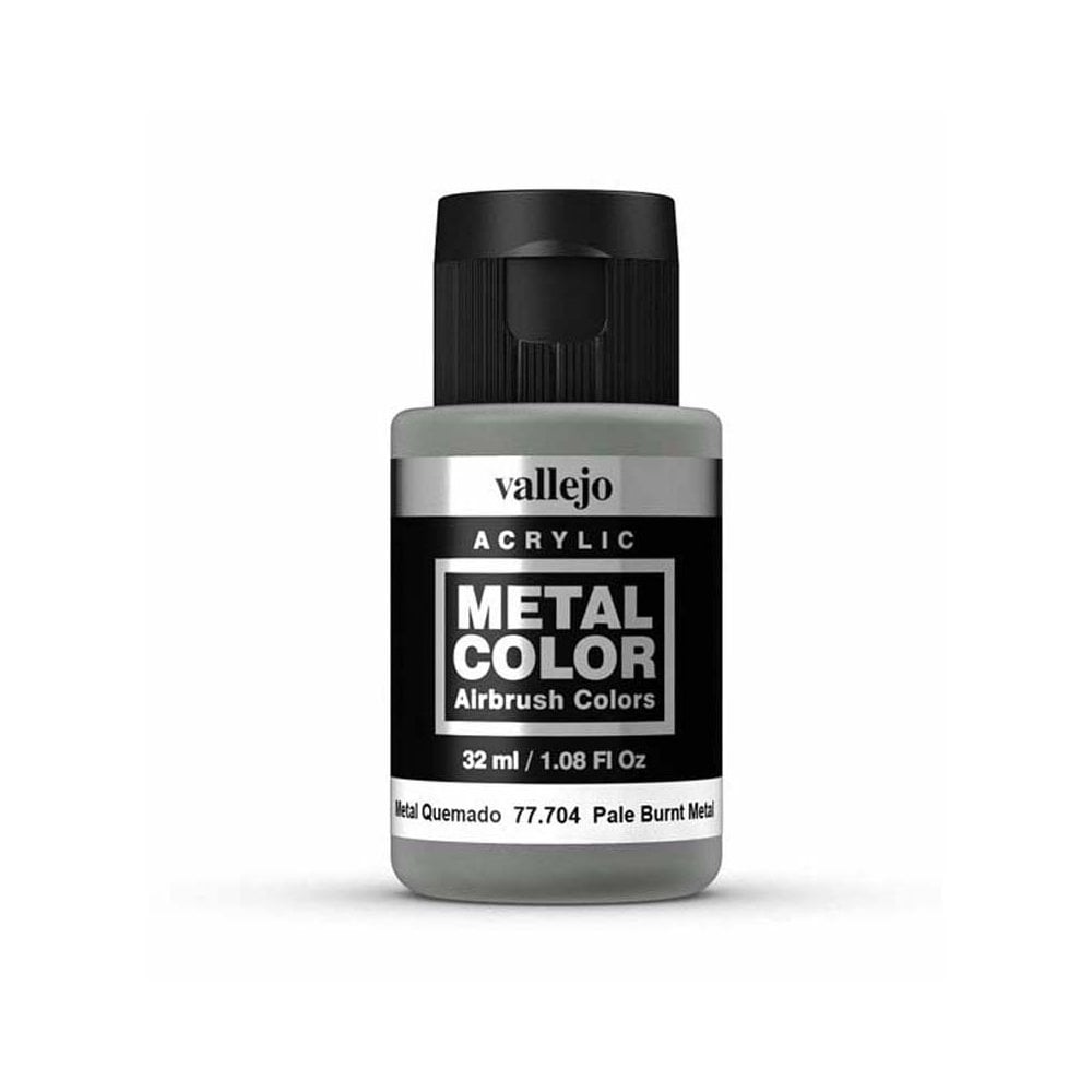 Vallejo Metal Color Pale Burnt Metal (32ml) 77.704 Vallejo Metal Color Pale Burnt Metal (32ml) 77.704