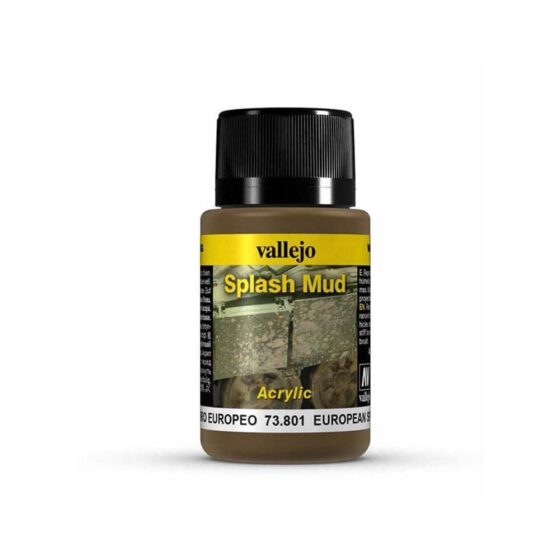Vallejo Mud European Splash (40ml) 73.801 Vallejo Mud European Splash (40ml) 73.801