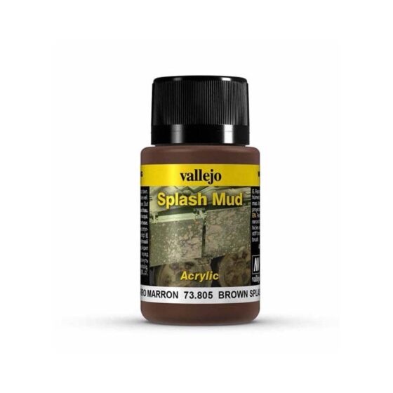 Vallejo Mud Brown Splash (40ml) 73.805 Vallejo Mud Brown Splash (40ml) 73.805