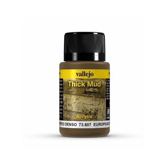 Vallejo Mud European Thick (40ml) 73.807 Vallejo Mud European Thick (40ml) 73.807