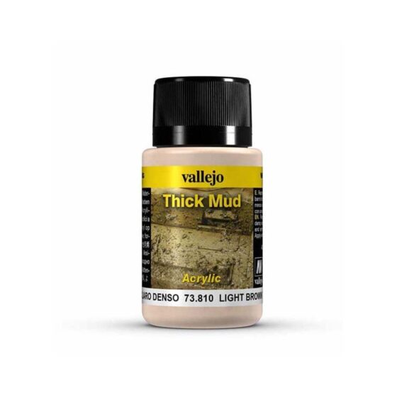 Vallejo Mud Light Brown Thick (40ml) 73.81 Vallejo Mud Light Brown Thick (40ml) 73.81
