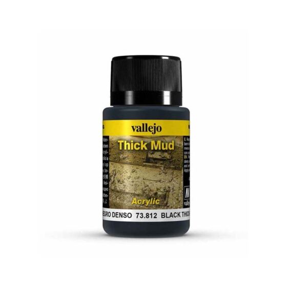 Vallejo Mud Black Thick (40ml) 73.812