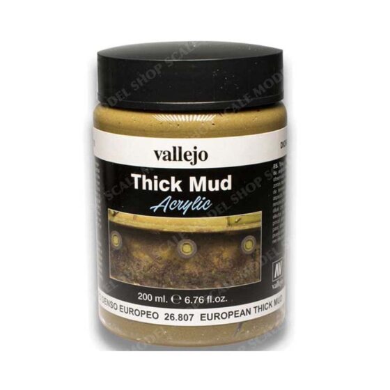 Vallejo European Thick Mud (200ml) 26.807