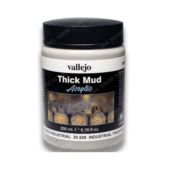 Vallejo Industrial Thick Mud (200ml) 26.809