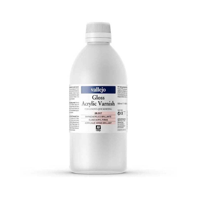 Vallejo Gloss Acrylic Varnish (500ml) 28.517