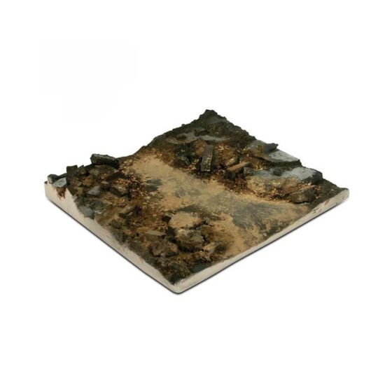 Vallejo Rubble Street Section 14cm x 14cm (1/35) SC002 Vallejo Rubble Street Section 14cm x 14cm (1/35) SC002