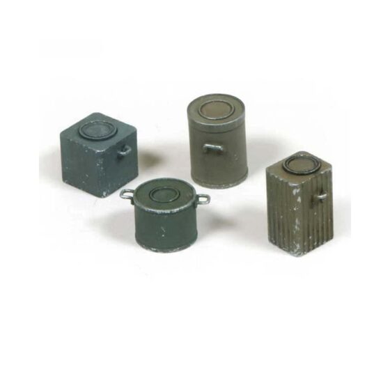 Vallejo WWII German Food Containers (1/35) SC224 Vallejo WWII German Food Containers (1/35) SC224