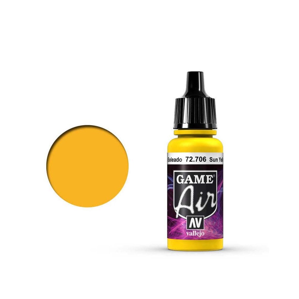 Vallejo Game Air Sun Yellow (17ml) 72.706 Vallejo Game Air Sun Yellow (17ml) 72.706