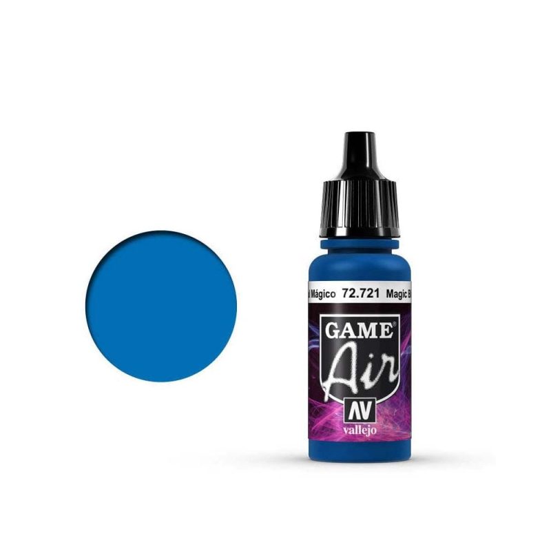 Vallejo Game Air Magic Blue (17ml) 72.721 Vallejo Game Air Magic Blue (17ml) 72.721