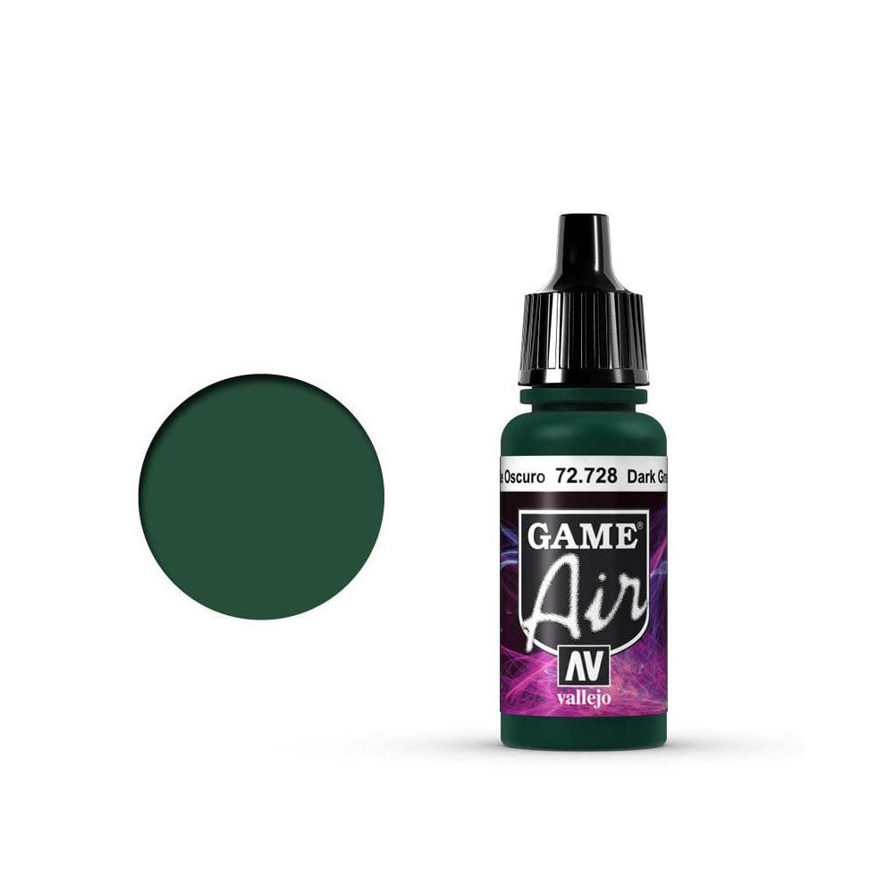 Vallejo Game Air Dark Green (17ml) 72.728 Vallejo Game Air Dark Green (17ml) 72.728