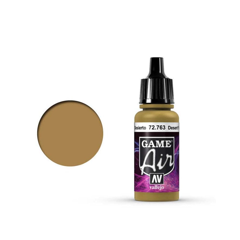 Vallejo Game Air Desert Yellow (17ml) 72.763 Vallejo Game Air Desert Yellow (17ml) 72.763