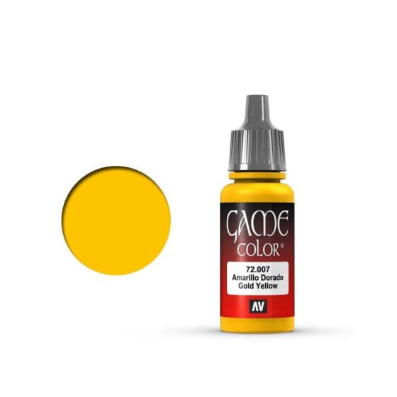Vallejo Game Color Gold Yellow (17ml) 72.007 Vallejo Game Color Gold Yellow (17ml) 72.007