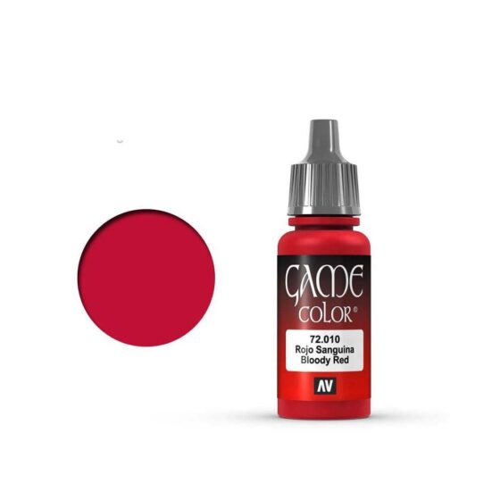 Vallejo Game Color Bloody Red (17ml) 72.01 Vallejo Game Color Bloody Red (17ml) 72.01