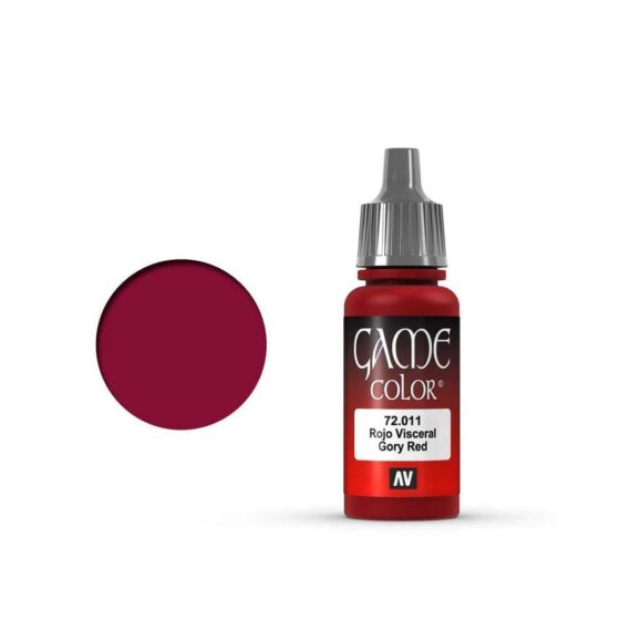 Vallejo Game Color Gory Red (17ml) 72.011 Vallejo Game Color Gory Red (17ml) 72.011