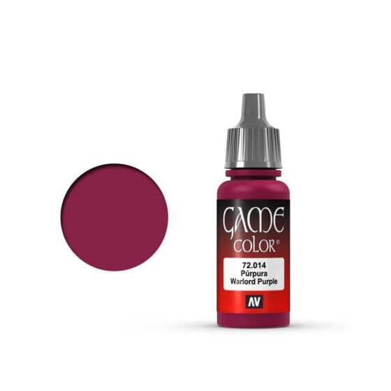 Vallejo Game Color Warlord Purple (17ml) 72.014 Vallejo Game Color Warlord Purple (17ml) 72.014