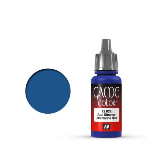 Vallejo Game Color Ultramarine Blue (17ml) 72.022 Vallejo Game Color Ultramarine Blue (17ml) 72.022