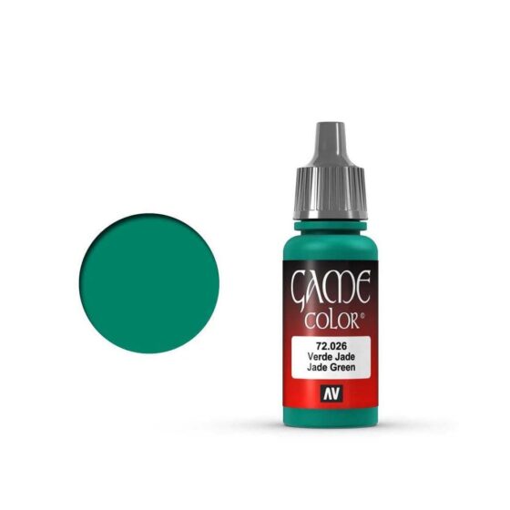 Vallejo Game Color Jade Green (17ml) 72.026 Vallejo Game Color Jade Green (17ml) 72.026