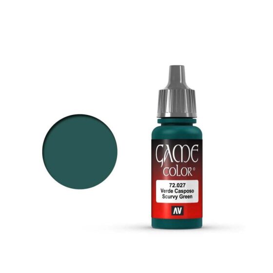 Vallejo Game Color Scurvy Green (17ml) 72.027 Vallejo Game Color Scurvy Green (17ml) 72.027