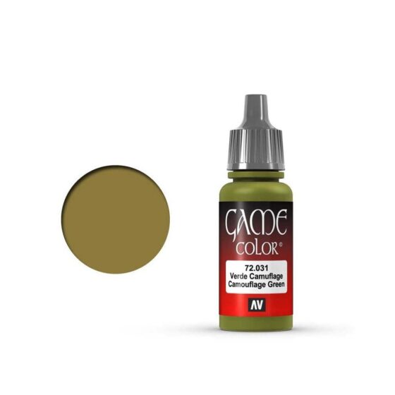 Vallejo Game Air Camouflage Green (17ml) 72.031 Vallejo Game Air Camouflage Green (17ml) 72.031