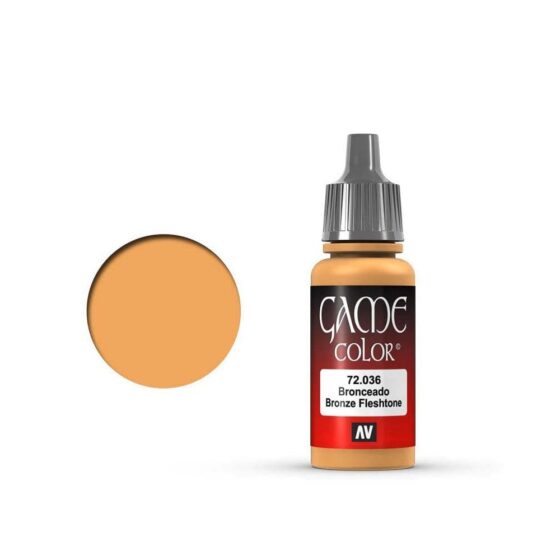 Vallejo Game Color Bronze Fleshtone (17ml) 72.036 Vallejo Game Color Bronze Fleshtone (17ml) 72.036