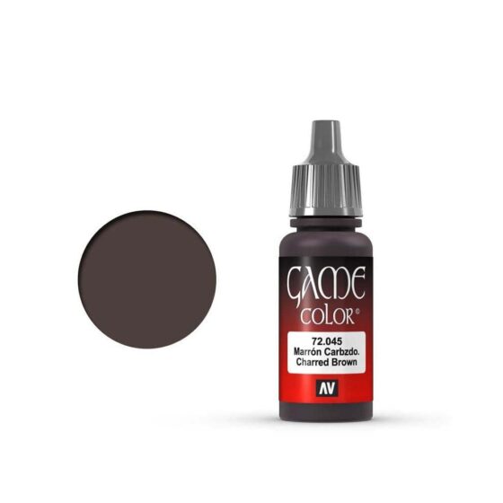 Vallejo Game Color Charred Brown (17ml) 72.045 Vallejo Game Color Charred Brown (17ml) 72.045