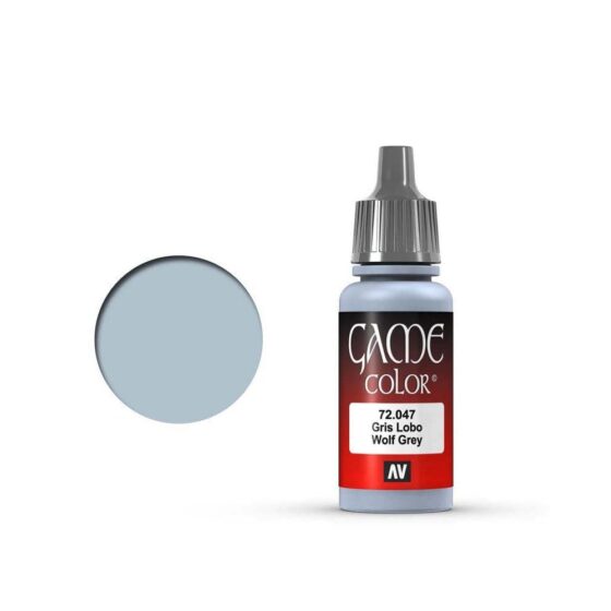 Vallejo Game Color Wolf Grey (17ml) 72.047 Vallejo Game Color Wolf Grey (17ml) 72.047