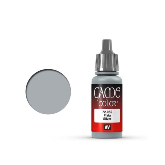 Vallejo Game Color Silver (17ml) 72.052 Vallejo Game Color Silver (17ml) 72.052