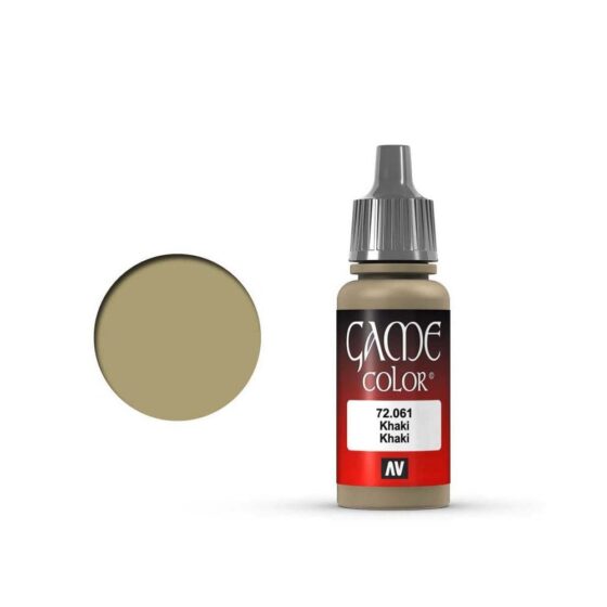 Vallejo Game Color Khaki (17ml) 72.061 Vallejo Game Color Khaki (17ml) 72.061