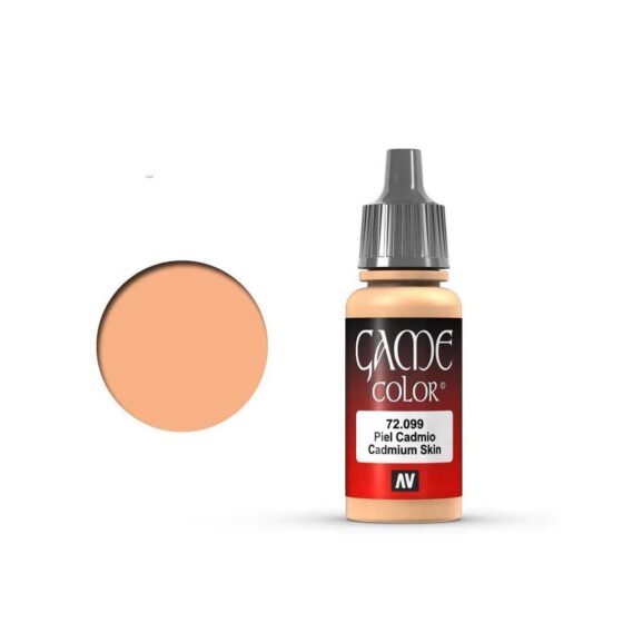 Vallejo Game Color Cadmium Skin (17ml) 72.099 Vallejo Game Color Cadmium Skin (17ml) 72.099