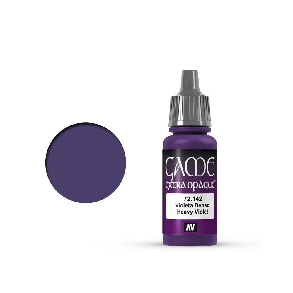 Vallejo Game Color Extra Opaque Heavy Violet (17ml) 72.142 Vallejo Game Color Extra Opaque Heavy Violet (17ml) 72.142
