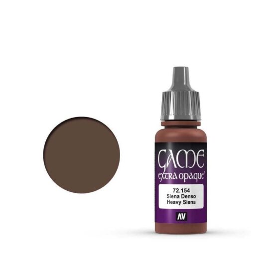 Vallejo Game Color Extra Opaque Heavy Siena (17ml) 72.154 Vallejo Game Color Extra Opaque Heavy Siena (17ml) 72.154