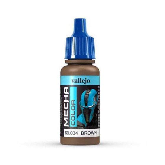 Vallejo Mecha Color Brown (17ml) 69.034 Vallejo Mecha Color Brown (17ml) 69.034